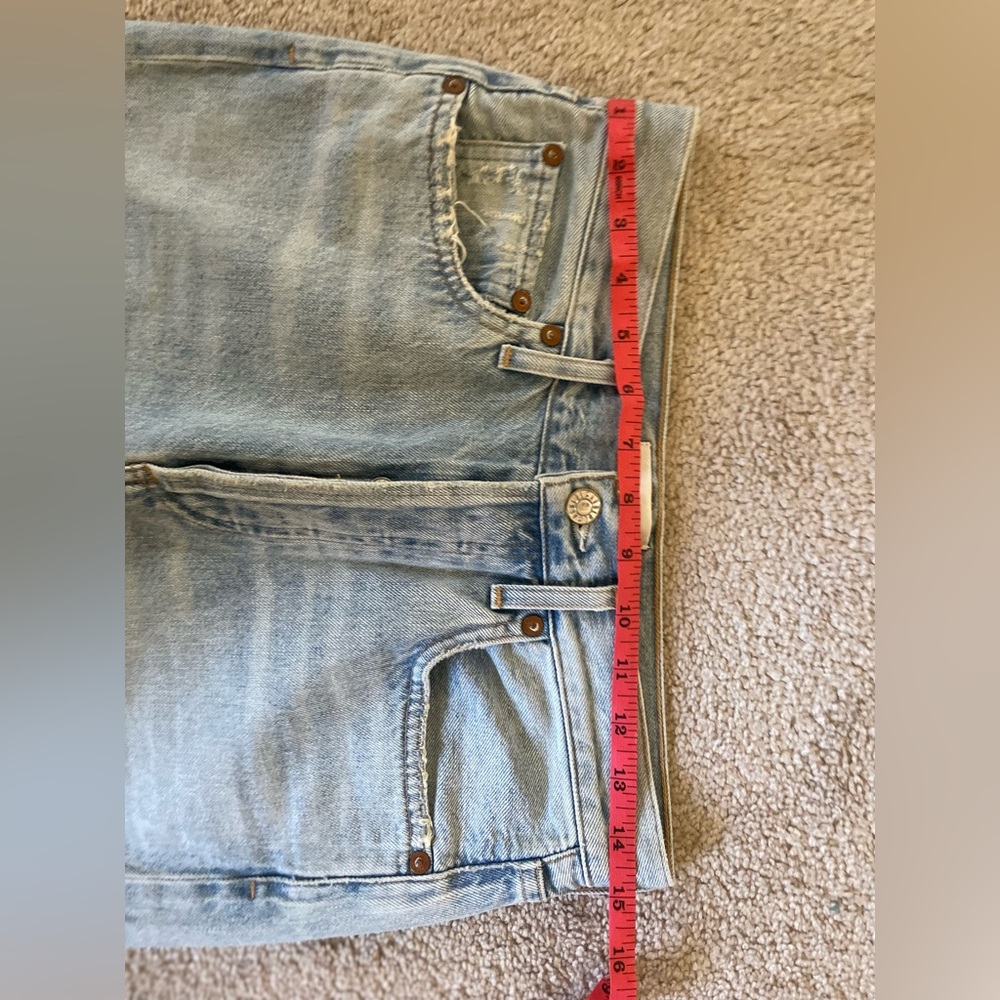 Agolde Riley High Rise Crop Jean - Picture 9 of 10